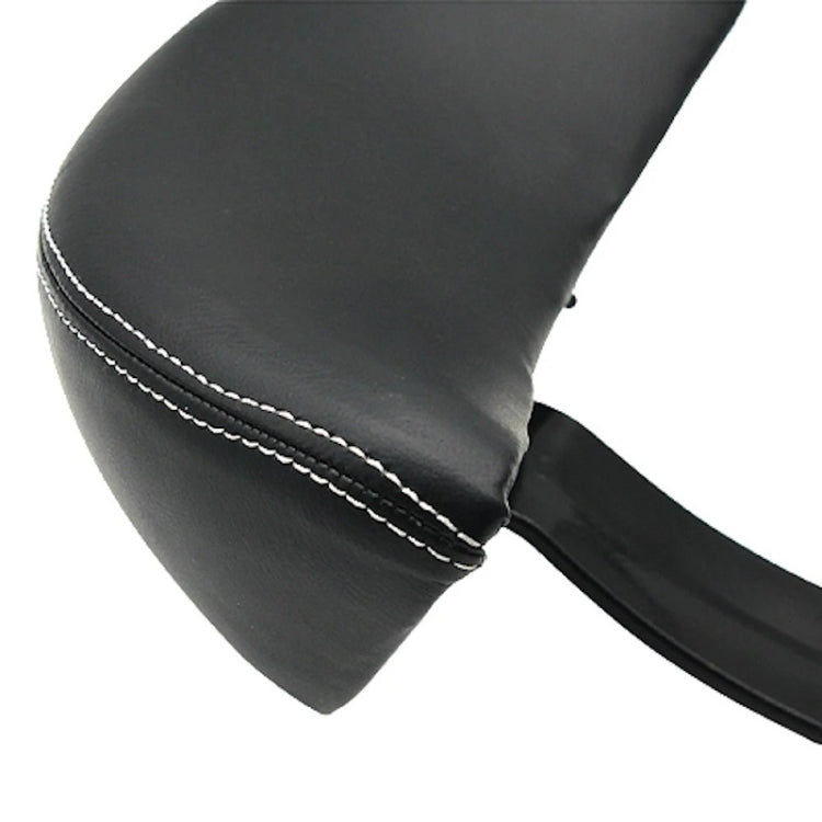 2 PCS Motorcycle Electric Vehicle Driving Rear Seat Safety Backrest Modification(Black)