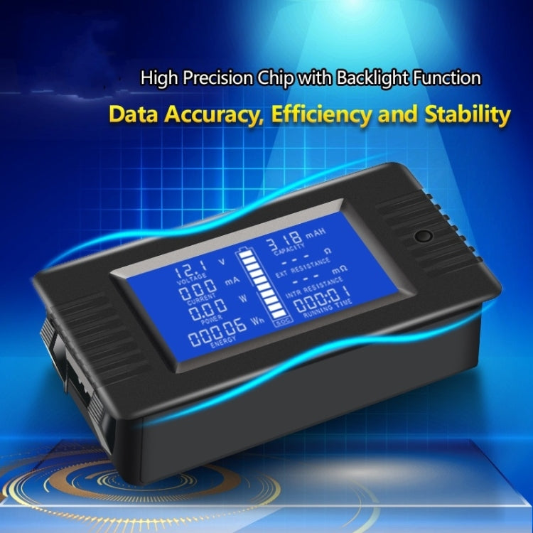 DC 0-200V Voltage Current Battery Tester, Specification: PZEM-013 10A