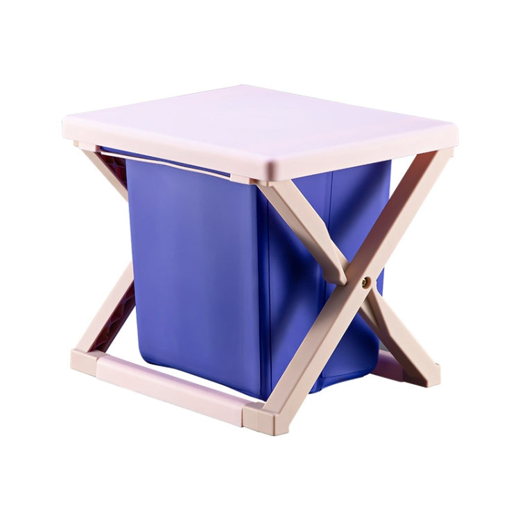 Multipurpose Portable Folding Toilet with Cover Outdoor Travel Emergency Toilet