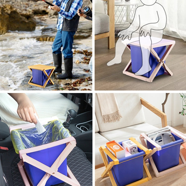 Multipurpose Portable Folding Toilet with Cover Outdoor Travel Emergency Toilet