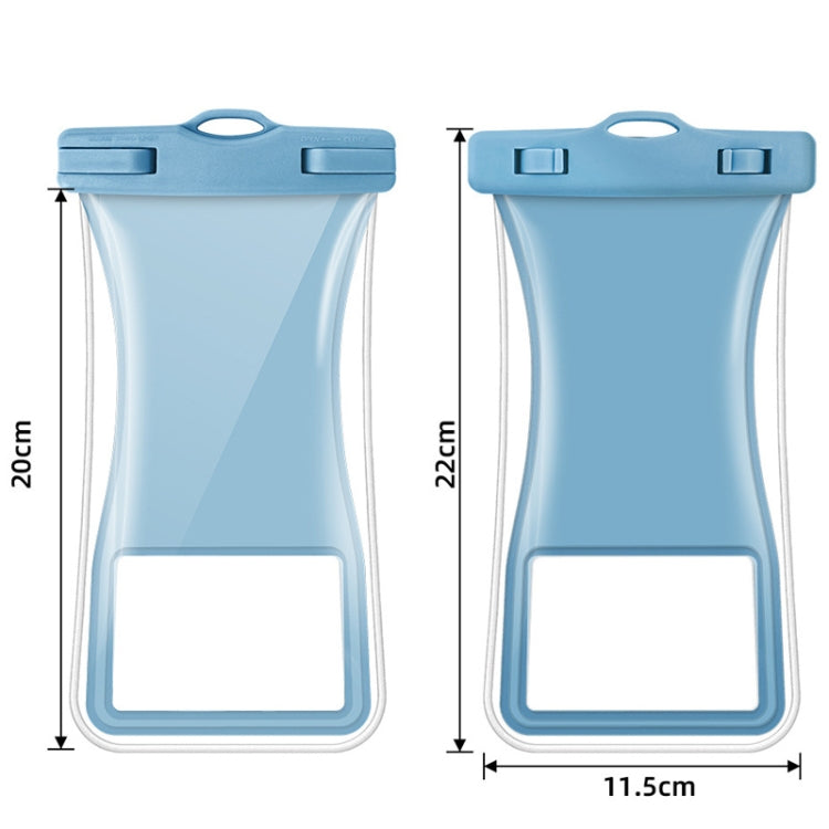 Small Waist Floating Airbag Mobile Phone Waterproof Bag TPU Mobile Phone Waterproof Bag