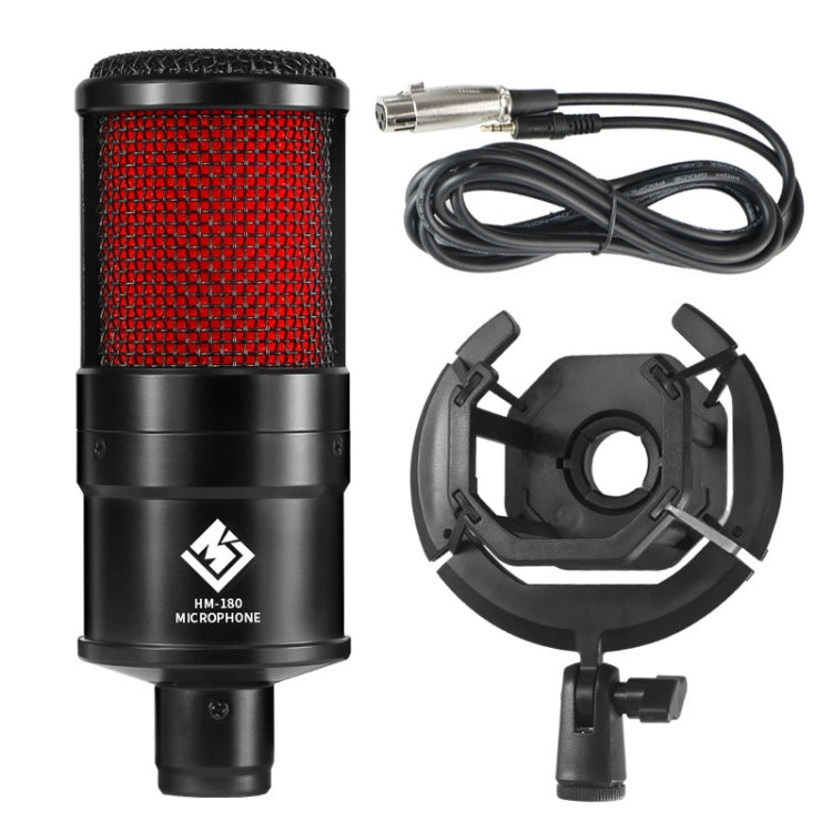 HM-180 Large-diaphragm Condenser Microphone Recording Live K Song Microphone