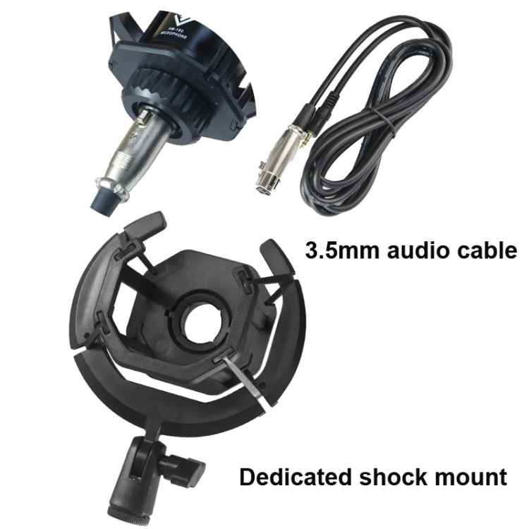 HM-180 Large-diaphragm Condenser Microphone Recording Live K Song Microphone