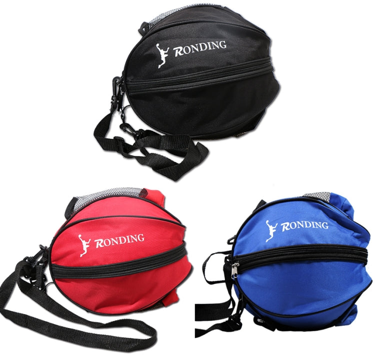 One-shoulder Two-way Opening Zipper Basketball Volleyball Football Bag Sports Ball Bag