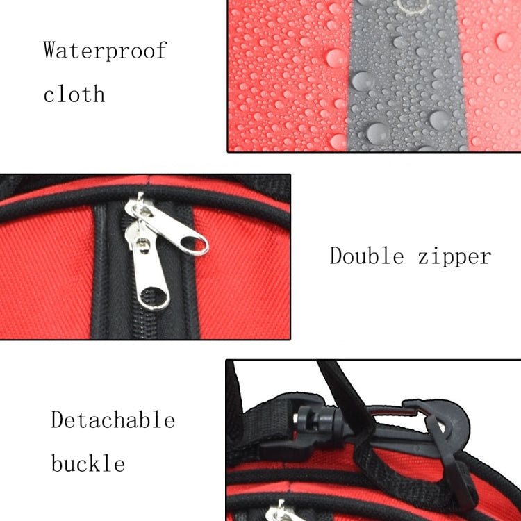 One-shoulder Two-way Opening Zipper Basketball Volleyball Football Bag Sports Ball Bag