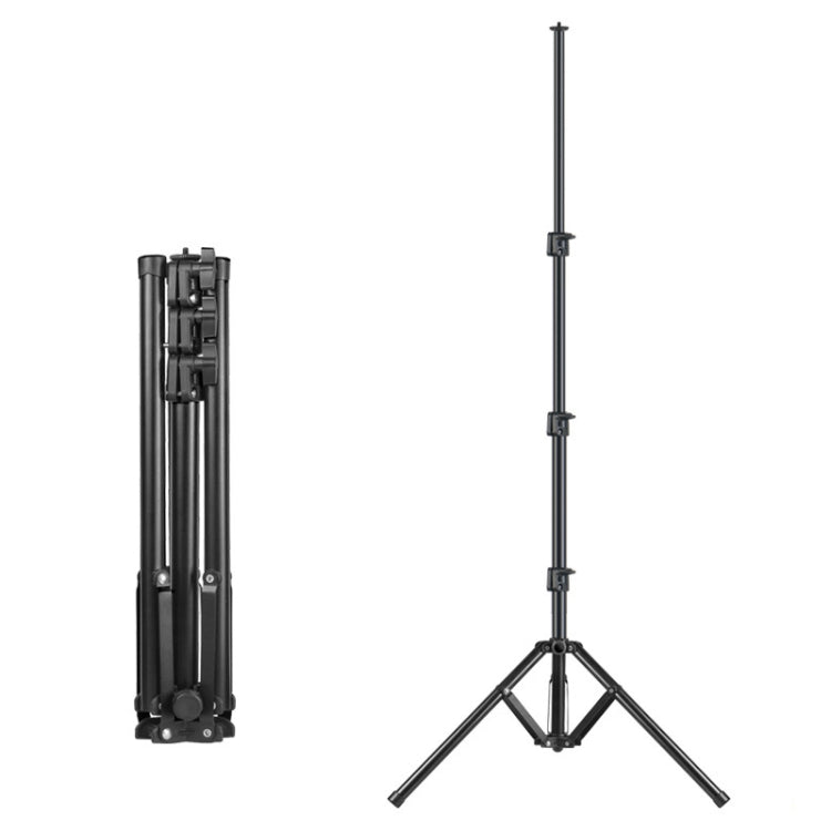 Thickened Telescopic Reverse Folding Live Bracket, Style: 2.0 m