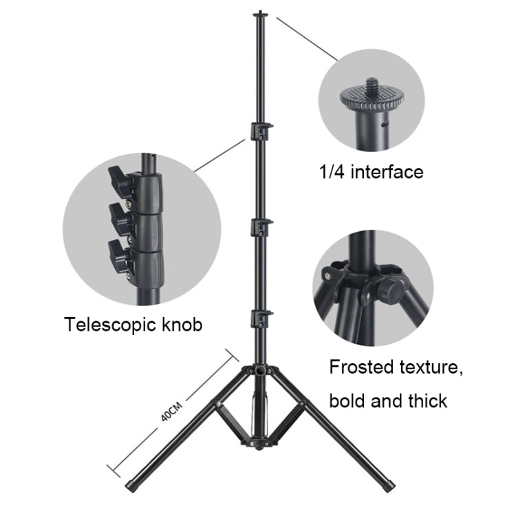 Thickened Telescopic Reverse Folding Live Bracket, Style: 2.0 m