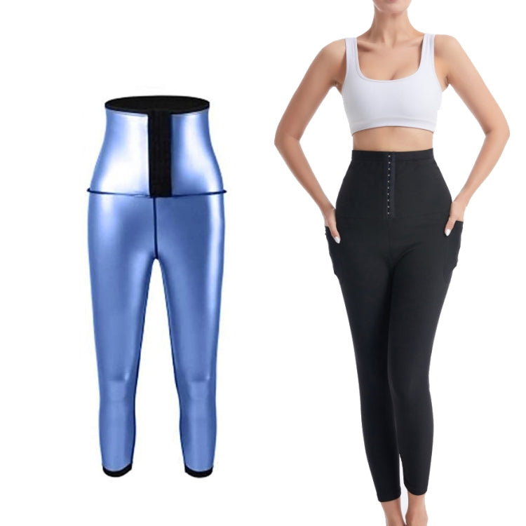 Women High Waist Breasted Hip Lifting Pants With Pocket, Color: