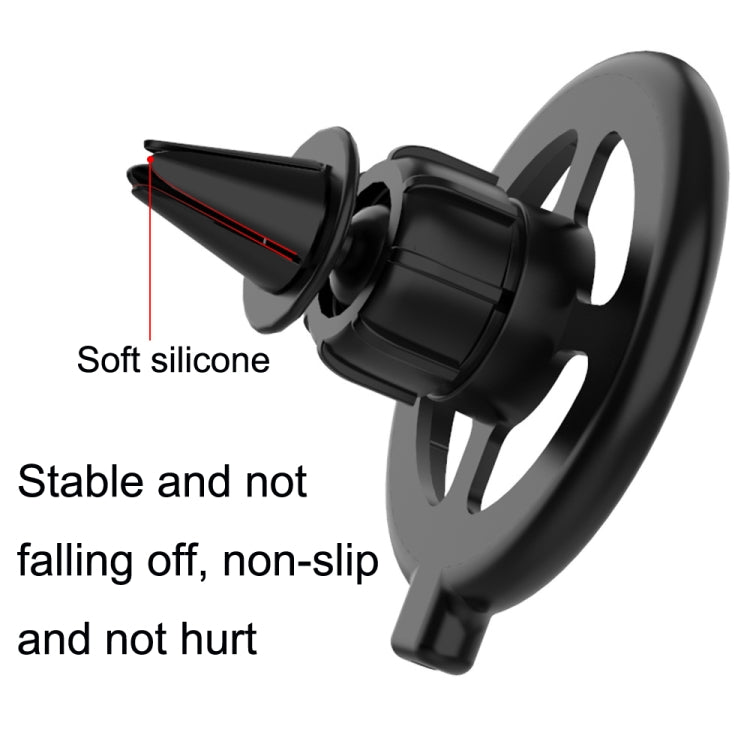 K78 Wireless Charging Stick Car 360 Degree Rotation Stand For Apple MagSafe