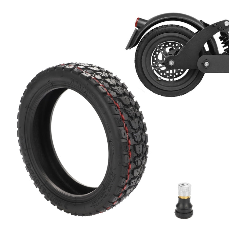 2 PCS 8.5 Inch Off-Road Tubeless Vacuum Tire with Gas Nozzle for Xiaomi M365/Pro/1S Electric Scooter