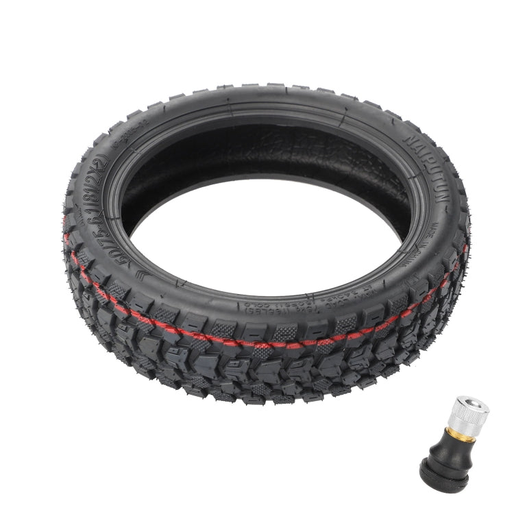 2 PCS 8.5 Inch Off-Road Tubeless Vacuum Tire with Gas Nozzle for Xiaomi M365/Pro/1S Electric Scooter