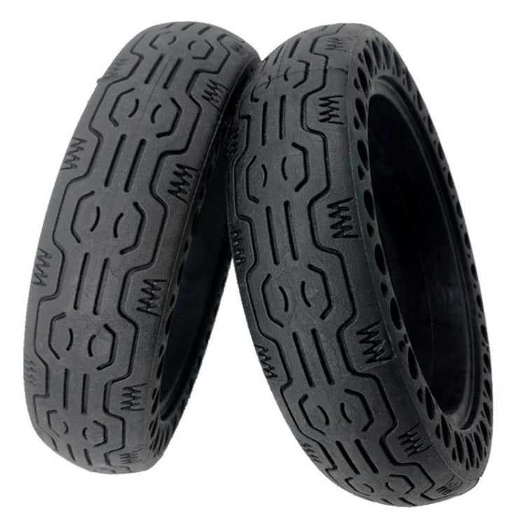 2 PCS 6.5x1.85 Solid Tire Honeycomb Tire Electric Scooter Tire,Specification: 36mm Card Slot