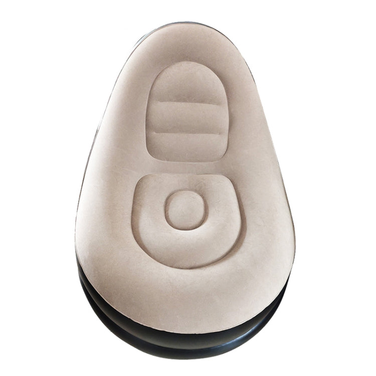 Lunch Break Inflatable Lazy Sofa, Bottom Color Random Delivery, Style: Single Sofa