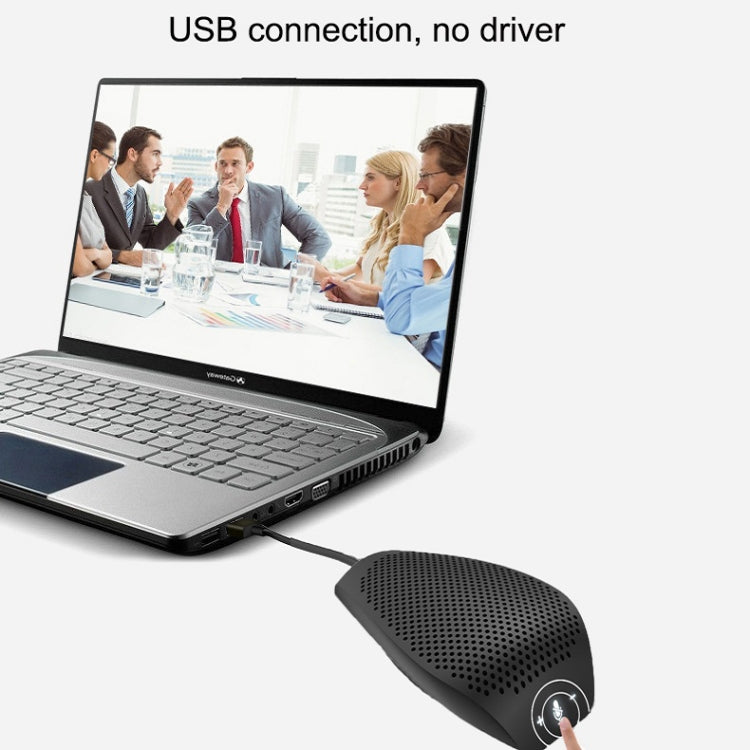 Video Conference Webcast USB Microphone(M200 3.5 Output Built-in Speaker)