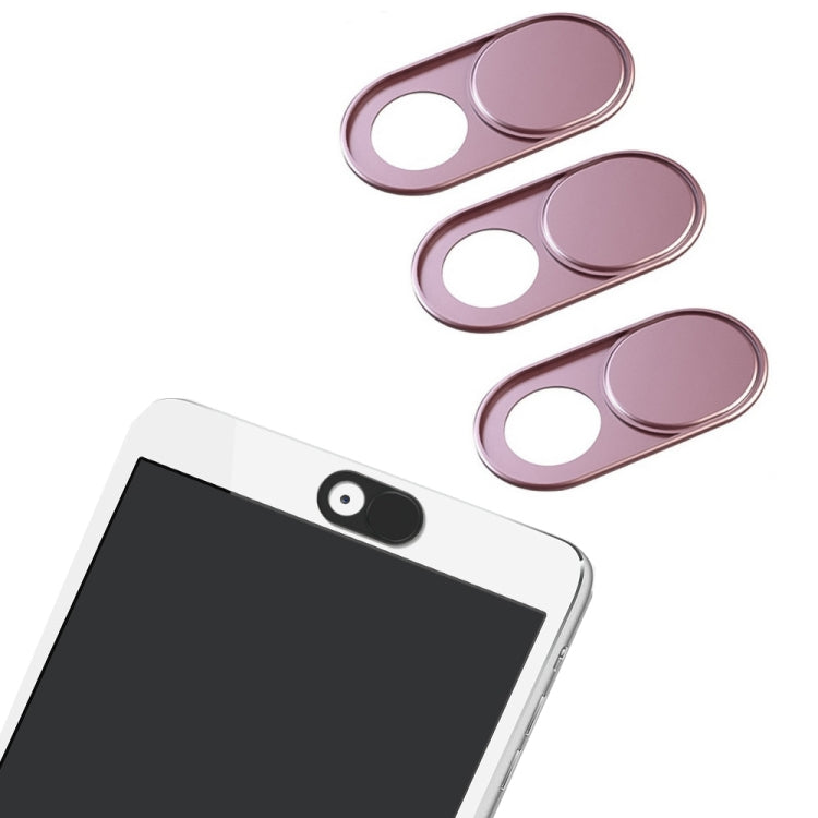 3 PCS Aluminum Alloy Mobile Phone Camera Cover Lens Protection Privacy Slide Cover
