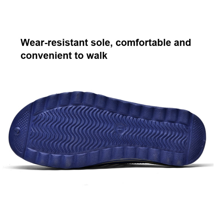 X902 Summer Beach Shoes Non-slip Flip Llops Couple Slippers Men Hole Shoes, Size: 36