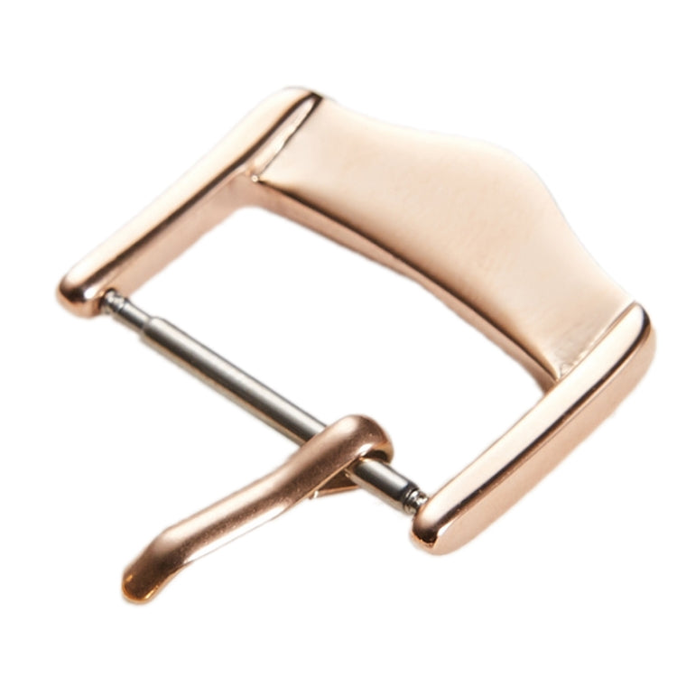 3 PCS Stainless Steel Triangle Watch Pin Buckle Watch Accessories, Color: 14mm Rose Gold