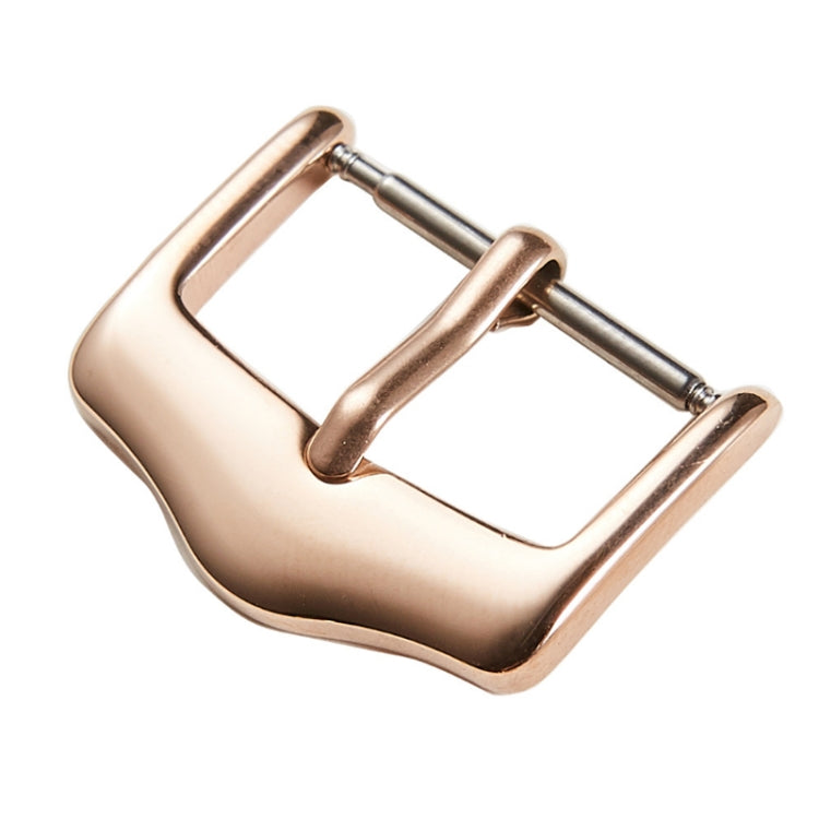 3 PCS Stainless Steel Triangle Watch Pin Buckle Watch Accessories, Color: 16mm Rose Gold