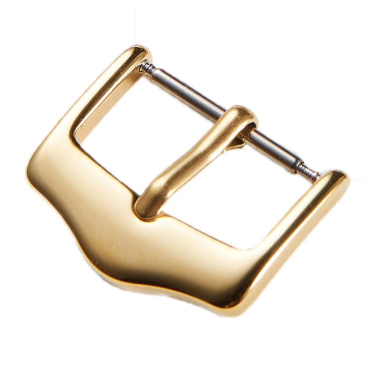 3 PCS Stainless Steel Triangle Watch Pin Buckle Watch Accessories, Color: 18mm Gold