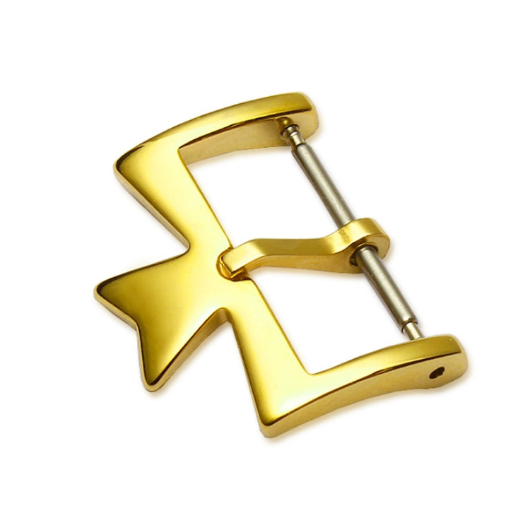 VC Stainless Steel Butterfly Pin Buckle Watch Accessories, Style: 20mm Buckle