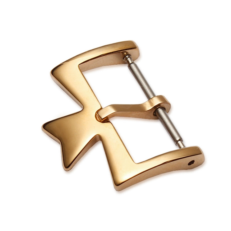 VC Stainless Steel Butterfly Pin Buckle Watch Accessories, Style: 20mm Buckle