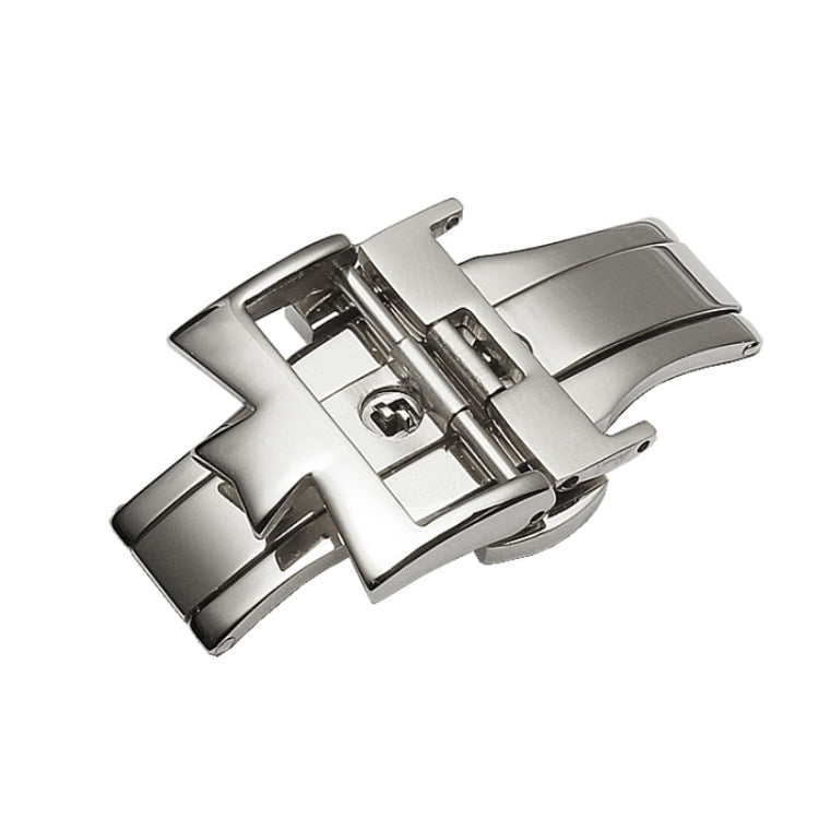 VC Stainless Steel Butterfly Pin Buckle Watch Accessories, Style: 20mm Butterfly Buckle