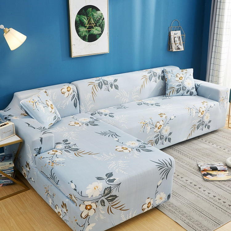 Fabric High Elastic All Inclusive Lazy Sofa Cover, Size: 1 Person