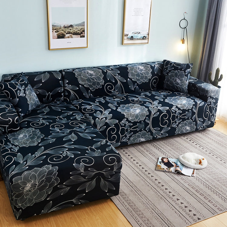 Fabric High Elastic All Inclusive Lazy Sofa Cover, Size: 1 Person