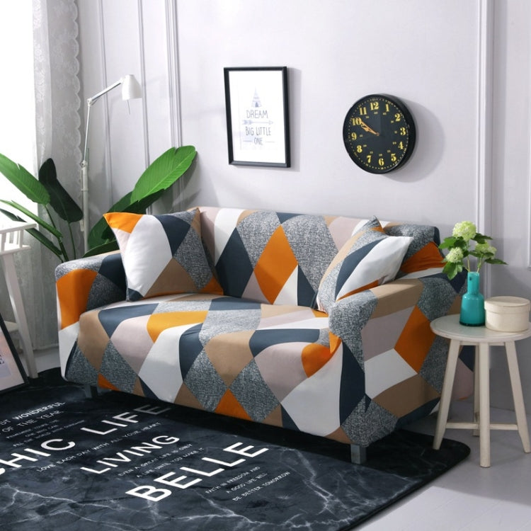 Fabric High Elastic All Inclusive Lazy Sofa Cover, Size: 1 Person