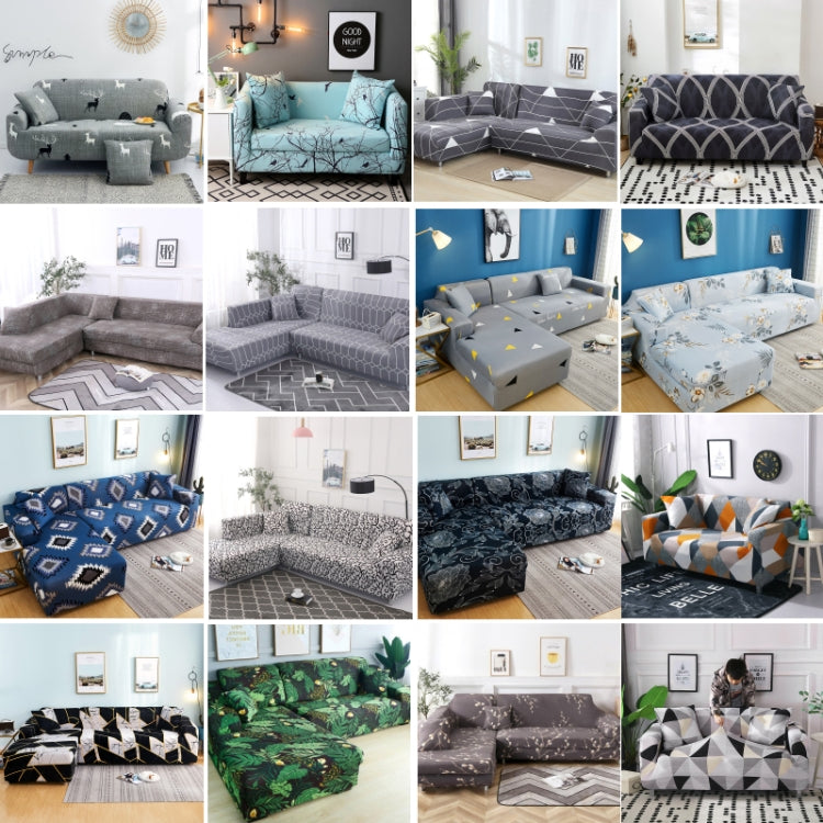 Fabric High Elastic All Inclusive Lazy Sofa Cover, Size: 4 Persons