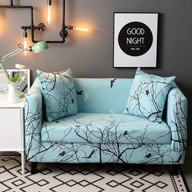 Fabric High Elastic All Inclusive Lazy Sofa Cover, Size: 4 Persons
