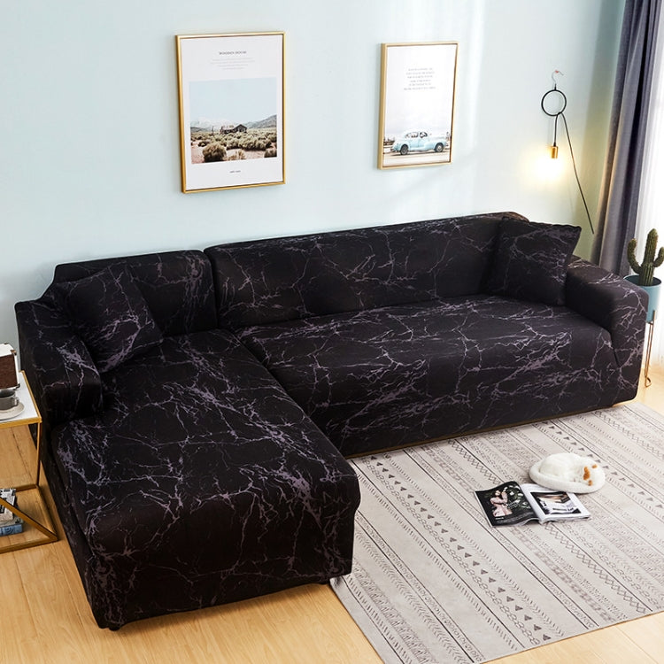 Fabric High Elastic All Inclusive Lazy Sofa Cover, Size: 4 Persons