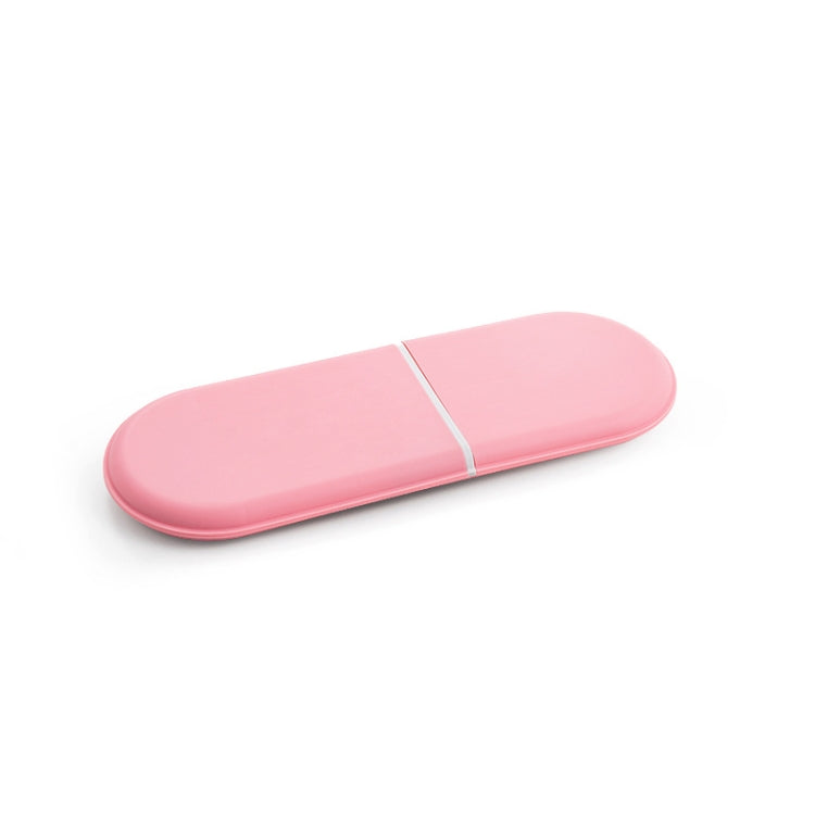 Household Battery Storage Box Data Cable Charger Storage Organizer Box, Color: Pink Single Layer