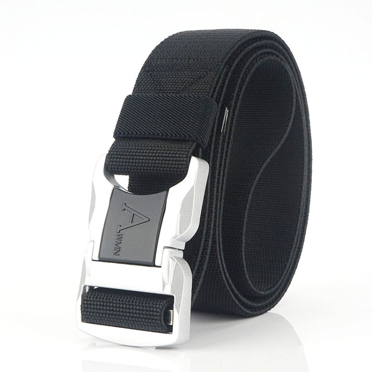 Outdoor Leisure Aluminum Alloy Safety Buckle Belt, Length: 125cm