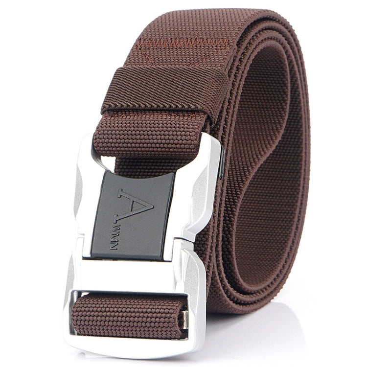 Outdoor Leisure Aluminum Alloy Safety Buckle Belt, Length: 125cm