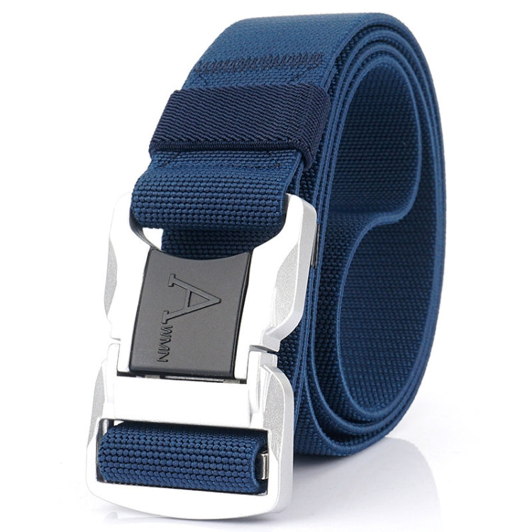 Outdoor Leisure Aluminum Alloy Safety Buckle Belt, Length: 125cm