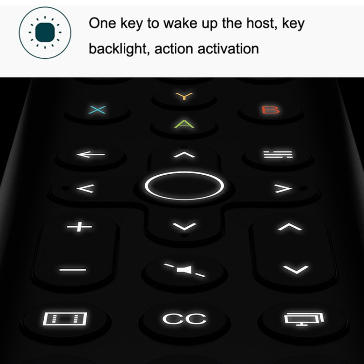 8BitDo Backlit Key Media Remote Control For Xbox, Style: Short Version  - Black