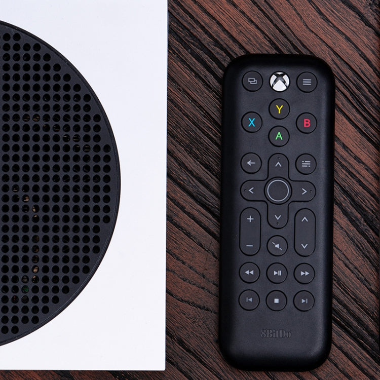 8BitDo Backlit Key Media Remote Control For Xbox, Style: Short Version  - Black
