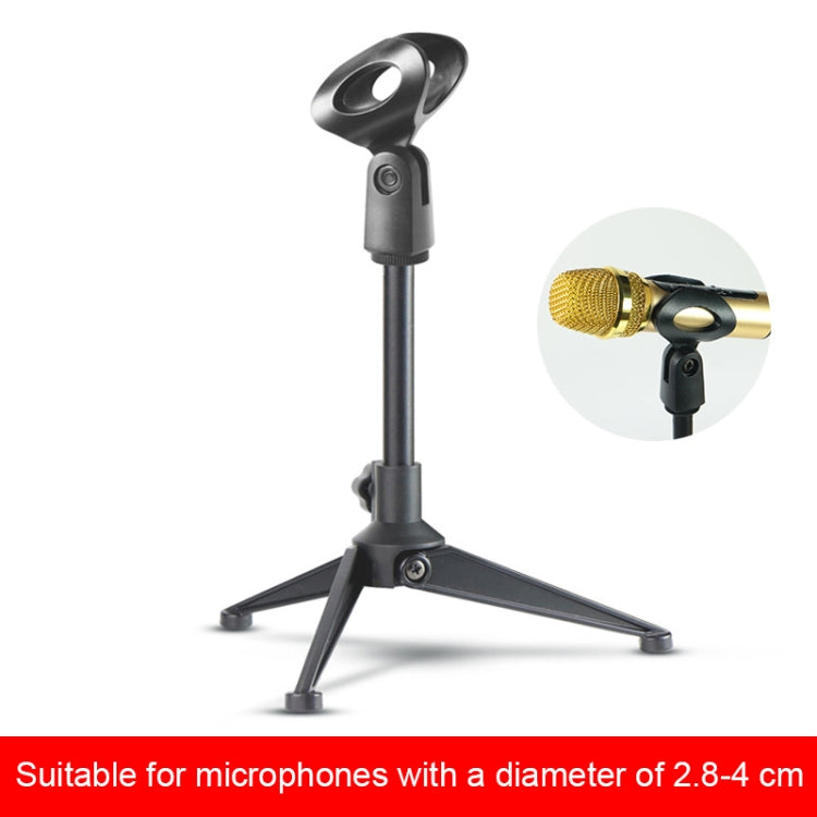 HM101B Standard Foldable Microphone Desk Stand with U-shaped Clip