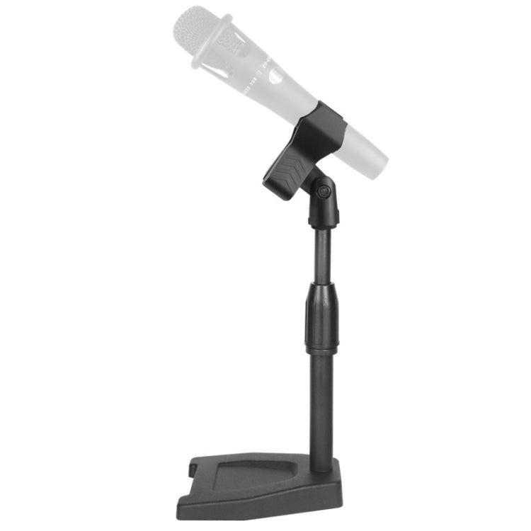 A1 Duck Paw-shape Base Live Microphone Stand with Spring Clip