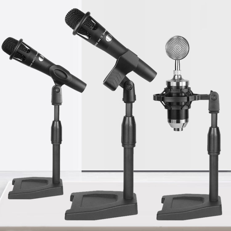 A1 Duck Paw-shape Base Live Microphone Stand with Bottle Clip