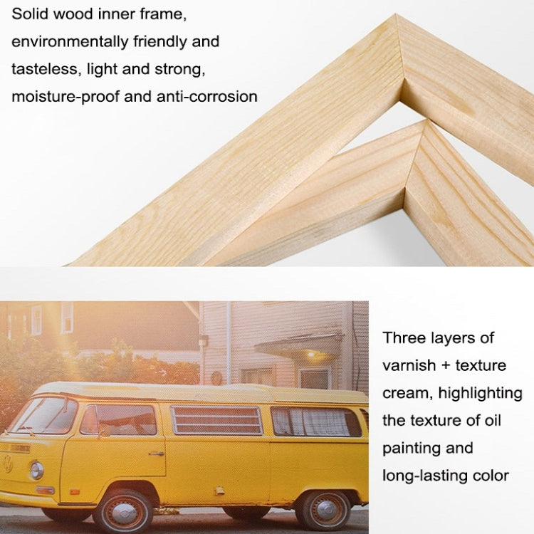 Solid Wood Inner Frame Living Room Painting Wall Decoration Painting, Size: 30x40cm