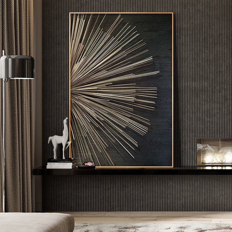 Solid Wood Inner Frame Living Room Painting Wall Decoration Painting, Size: 30x40cm