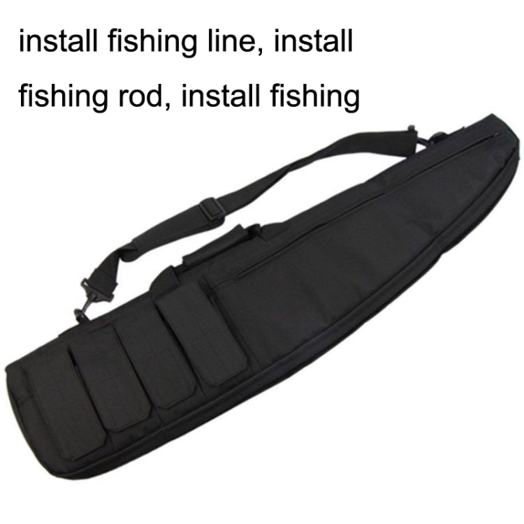 Multifunctional Oblique Egg Cotton One-shoulder Fishing Tackle Bag, Size: 96x23cm