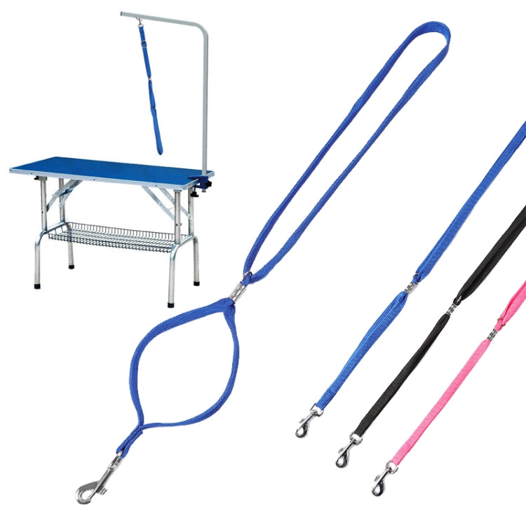 4 PCS Pet Bath and Grooming Table Fixed Rope Dog Traction Rope, Color: Black