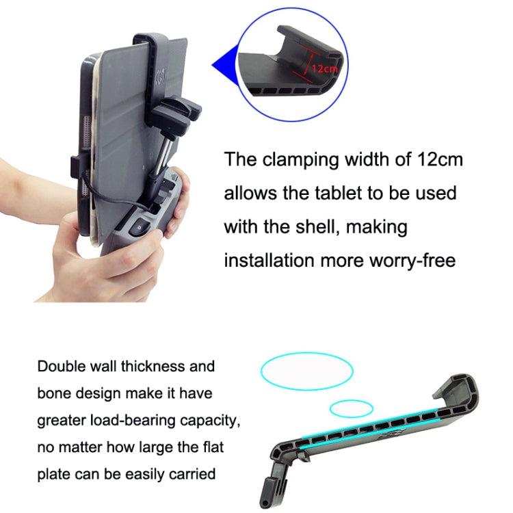 RC Tablet Extension Bracket For DJI Mavic 3 / Air 2 / Air 2S / Mini 2, Style: Large+Type-c Line