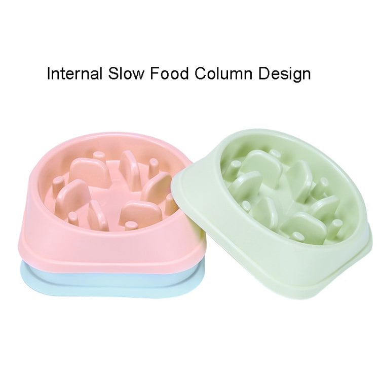 3 PCS Pet Anti-Choke Bowl Slow Food Cat and Dog Food Bowl, Specification: Boxed