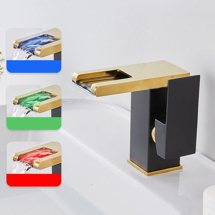 Smart Color-changing Temperature Recognition Faucet, Specification: C Style