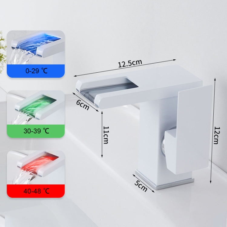 Smart Color-changing Temperature Recognition Faucet, Specification: C Style