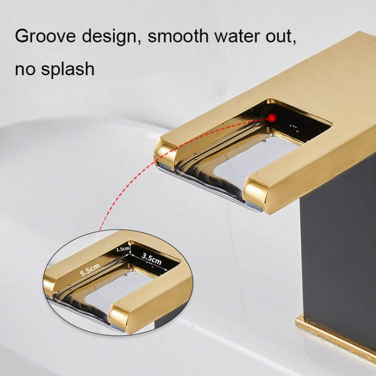 Smart Color-changing Temperature Recognition Faucet, Specification: D Style